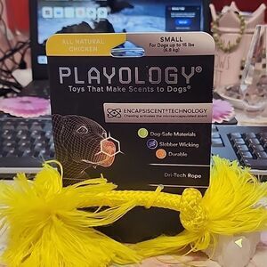 PLAYOLOGY Toys That Makes Scents To Dogs 1 small Dri-Tech Rope NIP